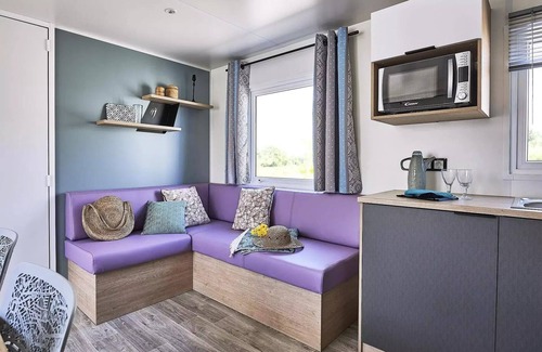Guerande Casa | Campsite La Fontaine*** - Luxury Mobile Home Lo77 3 rooms 4 people