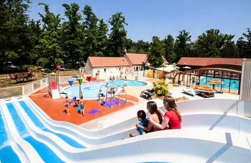 Cande-sur-Beuvron Casa | Campsite La Grande Tortue***** - Comfort Mobile Home 3 Rooms 4/6 People