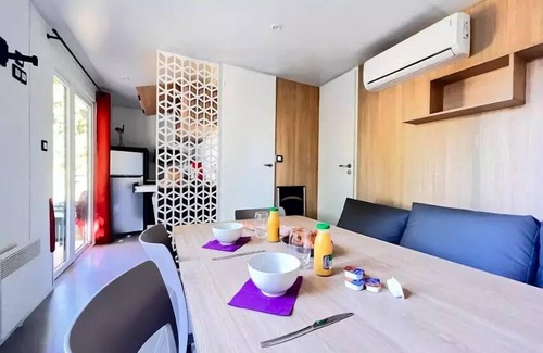 Fleurie Casa | Campsite La Grappe Fleurie ***** - Cottage Loggia Premium 4 persons