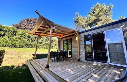 Fleurie Casa | Campsite La Grappe Fleurie ***** - Cottage Loggia Premium 4 persons