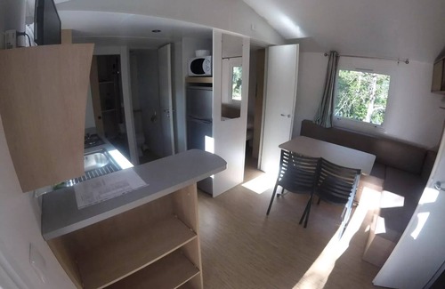Bollene Casa | Camping La Simioune *** - Casa móvil con aire acondicionado 3 habitaciones 4 personas