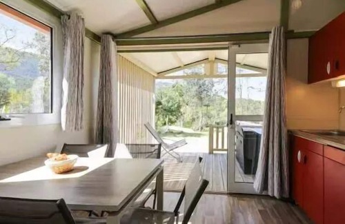 Calcatoggio Chalet De Esquí | Camping LACASA **** - Chalet para 5 personas