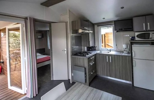 Saint-Michel-Escalus Casa | Camping Landes Oceanes **** - Casa móvil 3 Habitaciones 4 Personas