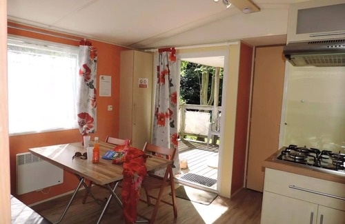Illiers-Combray Casa | Camping Le Bois Fleuri *** - Casa móvil 3 habitaciones 4/5 personas