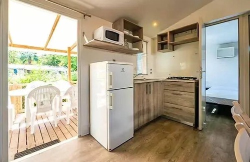 Saint-Yvi Casa | Campsite Le Bois de Pleuven**** - Mobil-home Classic 4 rooms 6 people