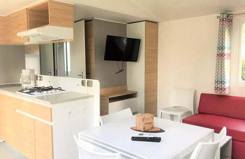 Saint-Leu-dEsserent Casa | Campsite Le Pré des Moines *** - Mobile home JASMIN +++ 3 bedrooms 2 to 6 people - 2 pers. included in the tariff