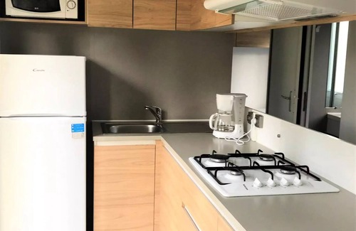 Saint-Leu-dEsserent Casa | Campsite Le Pré des Moines *** - Mobile home JASMIN +++ 3 bedrooms 2 to 6 people - 2 pers. included in the tariff