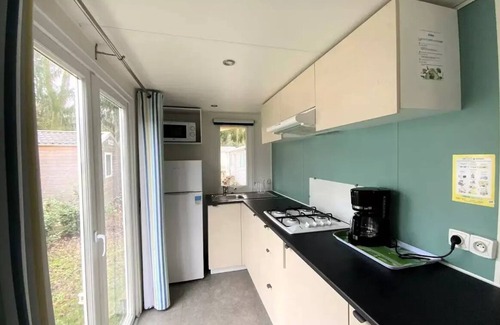 Saint-Leu-dEsserent Casa | Campsite Le Pré des Moines *** - Mobile home PISSENLIT +++ 2 bedrooms 2 to 6 people - 2 pers. included in the tariff