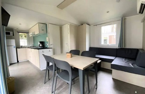 Saint-Leu-dEsserent Casa | Campsite Le Pré des Moines *** - Mobile home PISSENLIT +++ 2 bedrooms 2 to 6 people - 2 pers. included in the tariff