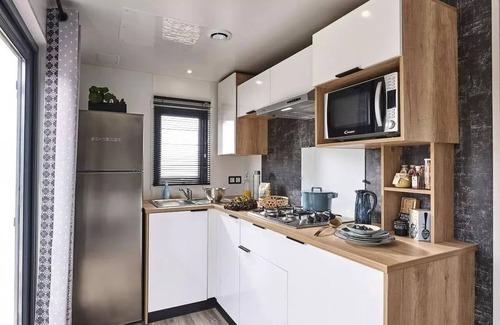 Quettehou Casa | Campsite Le Rivage **** - Mobil Home Premium 2 bedrooms 4 people