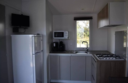 Le Grez Casa | Campsite Les Tournesols *** - Mobil home Malaga 38m2 (30m2 + terrace of 8m2)- 3 bedrooms 6 people