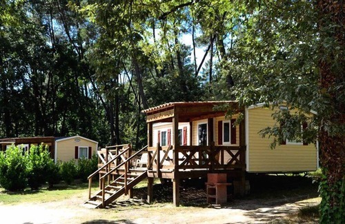Douville Casa | Camping Orpheo Negro *** - Casa móvil Confort 3 habitaciones 4 Personas