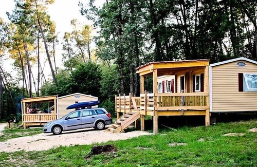 Douville Casa | Camping Orpheo Negro *** - Casa móvil Confort 3 habitaciones 4 Personas