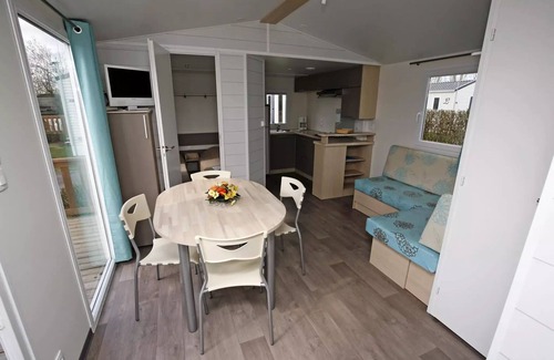 Pontorson Casa | Camping Haliotis *** - Casa móvil 3 Habitaciones 6 Personas