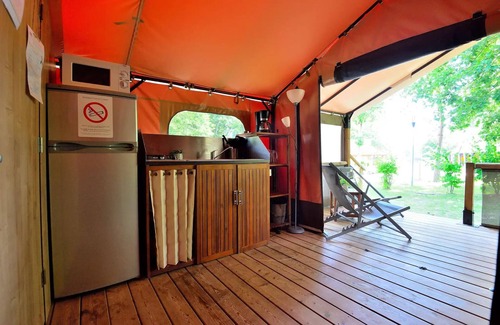 Vitry-aux-Loges Casa | Campsite Seasonova Etang de la Vallée *** - LODGE VICTORIA - 2 bedrooms with bathroom 5 people