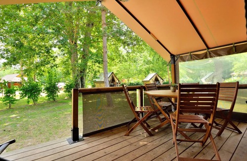 Vitry-aux-Loges Casa | Campsite Seasonova Etang de la Vallée *** - LODGE VICTORIA - 2 bedrooms with bathroom 5 people