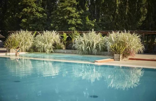 Greoux-les-Bains Casa | Campsite Verdon Parc***** - Mobile home Premium 3 rooms 4 people air-conditioned - TV