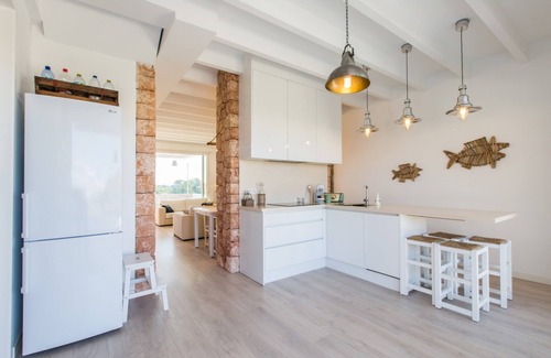 Sa Rapita Villa | CAN BOSQUERRÓ - Villa con vistas al mar en Sa Ràpita. WiFi Gratis.