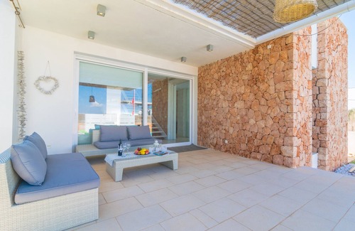 Sa Rapita Villa | CAN BOSQUERRÓ - Villa con vistas al mar en Sa Ràpita. WiFi Gratis.