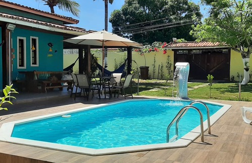 Monte Gordo Casa | Cantinho - 3/4 with pool, barbecue and Wi-fi 6km from Guarajuba