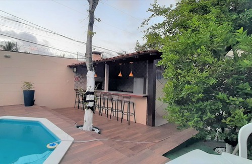 Monte Gordo Casa | Cantinho - 3/4 with pool, barbecue and Wi-fi 6km from Guarajuba