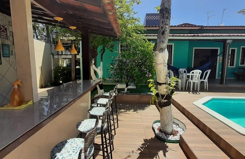 Monte Gordo Casa | Cantinho - 3/4 with pool, barbecue and Wi-fi 6km from Guarajuba