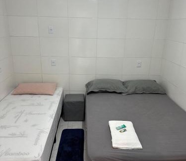 Alto da Boa Vista Casa | Cantinho Aconchegante- Quarto 03 Família - com AR