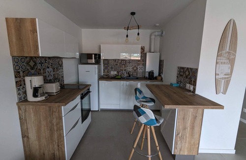 Capbreton Apartamento | Capbreton, next to the port, superb new apartment with large terrace