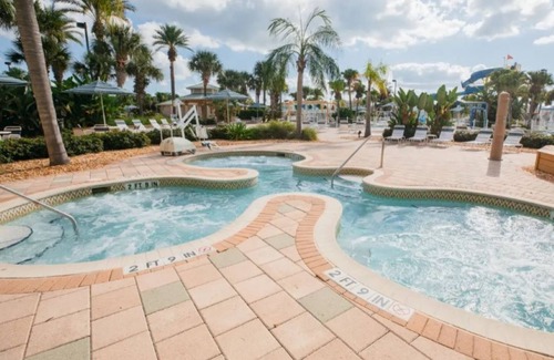 Port Canaveral Villa | Cape Canaveral Beach Resort 2 bedroom, 2 bath with pools, waterslides and beach!