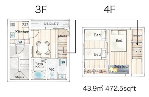 Shinbashi Apartamento | Capital Shimbashi 301, 2 bedroom