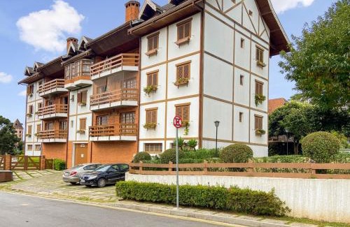 Vila Inglesa Apartamento | Capivari - Lareira - 3 Quartos - Cozinha - Aconchegante