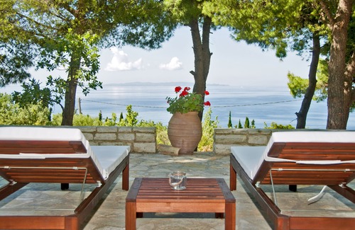 Sivota Villa | Captain Mike's Villa II: Villa tradicional - Magnífica vista