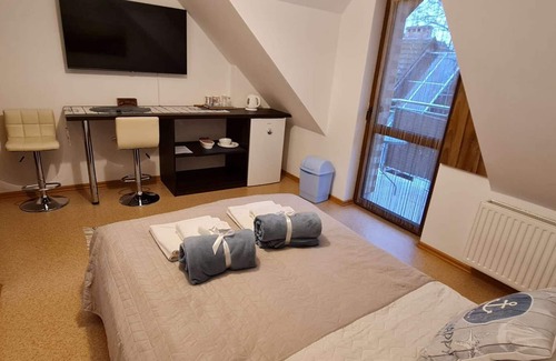 Dzielnica Uzdrowiskowa Casa | Captain's Villa * Double Room with Private Bathroom and Balcony