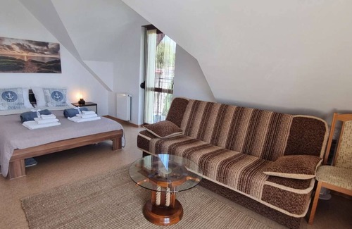 Dzielnica Uzdrowiskowa Casa | Captain's Villa * River View * Superior Double Room with Private Bathroom and Balcony