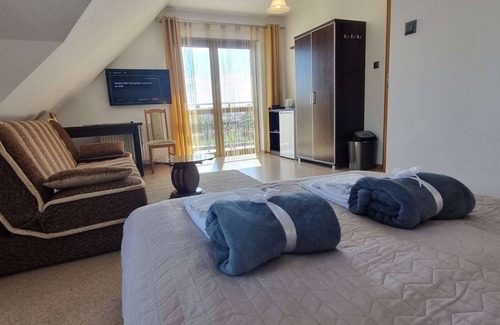 Dzielnica Uzdrowiskowa Casa | Captain's Villa * River View * Superior Double Room with Private Bathroom and Balcony