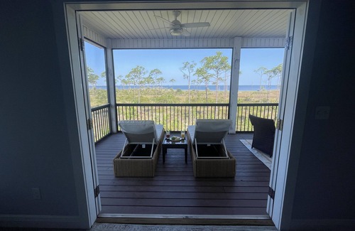 Port St. Joe Casa | Captivating Bay Front home with stunning sunsets New dock/kayak launch in 2025!