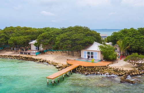 Cartagena Villa | Car086 - Isla privada con 4 chalets en Islas del Rosario