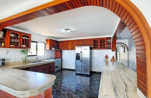 Sabana Palenque Villa | Caribbean Oceanview Villa Alia for 20 guests w/ pool, bbq, basket