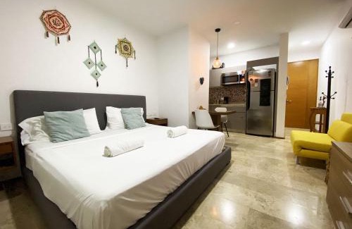 Tohoku Apartamento | Caribbean Vibes Studio - Cerca de 5ta Av y Playa