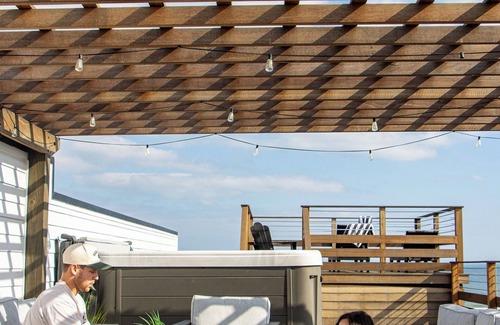 North Carolina Coast Casa | Carolinas Perfection 2 - Resort Style Luxury Stay - Private Pool Rooftop Hot Tub