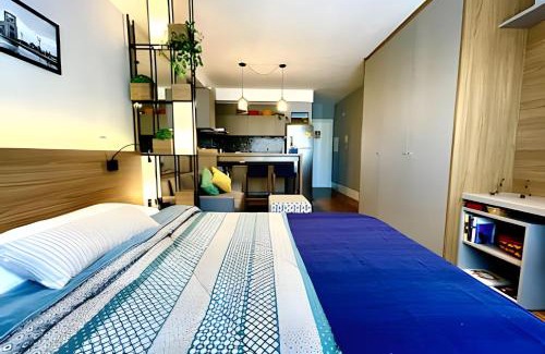 Matriz Apartamento | CARPE DIEM - Studio na Frente Shopping Curitiba S2