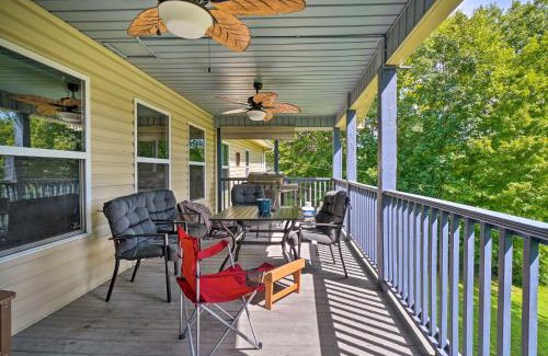 Caryville Casa | Caryville Home with Dock, Steps to Norris Lake!
