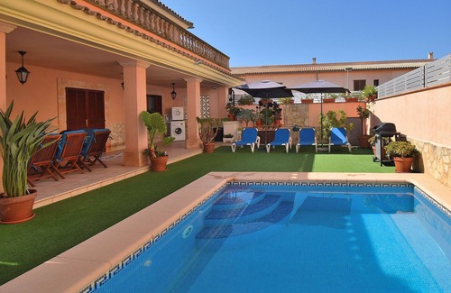 Muro Chalet De Esquí | Cas Barber 226 fantástica villa con piscina privada, terraza, barbacoa y WiFi