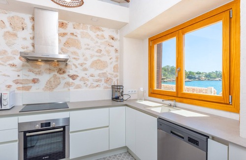 Portopetro Casa | CAS PADRINS (PORTOPETRO) - Pintoresca casa en primera línea del mar de Portopetro con Wif
