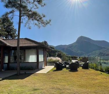 Teresopolis Casa | Casa 09 Monte Boa Vista - Refúgio com Piscina Privativa, Sauna e Vista das Montanhas