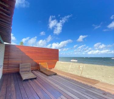 Barra Grande Casa | Casa a Beira mar, em frente ao Caminho de Moisés