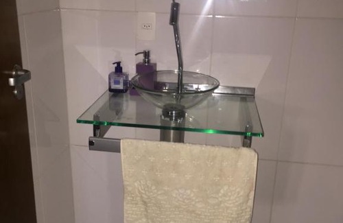 Quadra Casa | Casa aluguel temporada com piscina, 3 dormitórios e mezanino com sofá cama