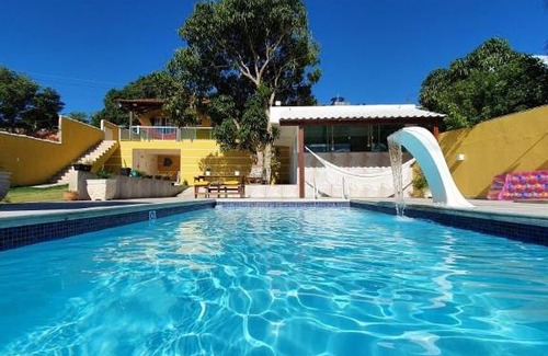 Cabo Frio Casa | Casa Amarela - Linda casa familiar com piscina na Reserva do Peró em Cabo Frio