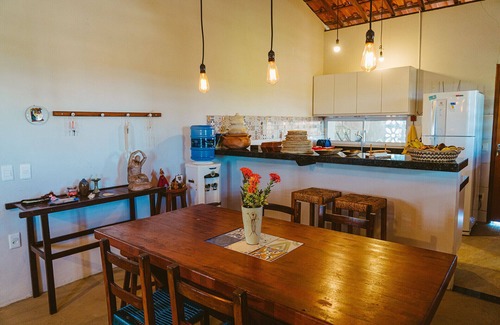 Luis Correia Casa | Casa ampla c redes de descanso, Praia de Macapá/PI