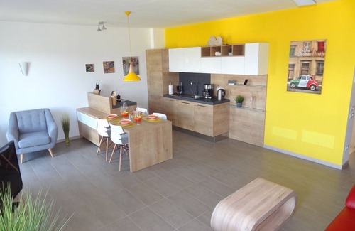 San Zeno di Montagna Apartamento | Casa Annika - Apartamento sobre Garda con impresionantes vistas del lago de Garda